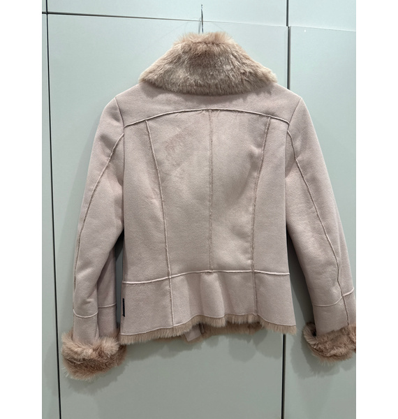 Дубленка • Armani Jeans • Розовый