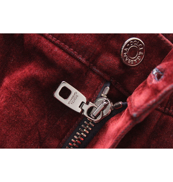 Джинсы • Dolce & Gabbana • Бордовый