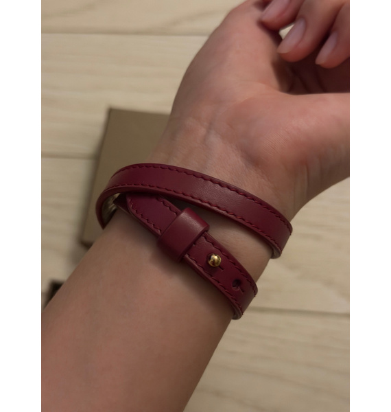 Браслет • Bvlgari • Бордовый