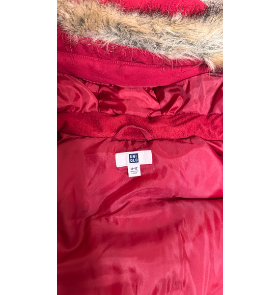 Парка • UNIQLO • Бордовый