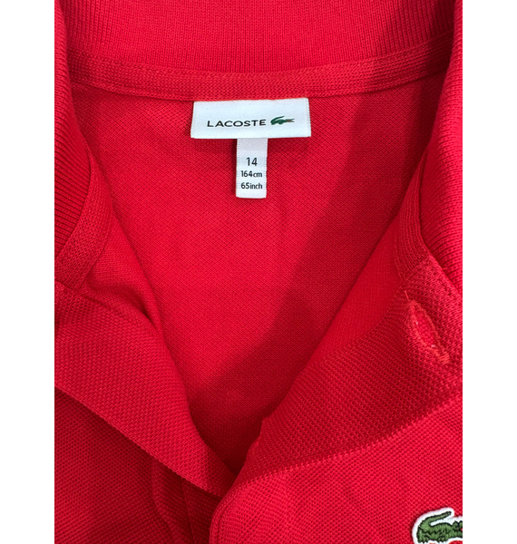 Лонгслив • Lacoste • Красный