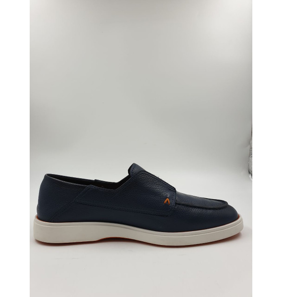 Мокасины • Santoni • Темно-синий