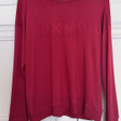 Лонгслив • DKNY • Бордовый