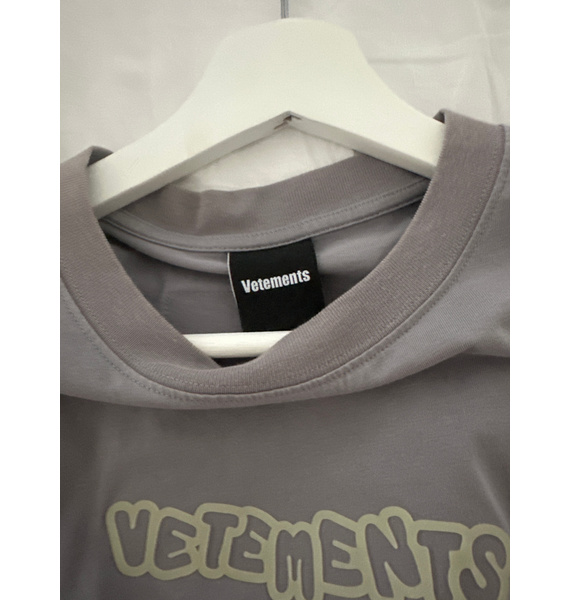 Футболка • VETEMENTS • Серый