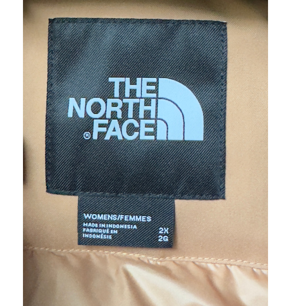 Пуховик • The North Face • Бежевый