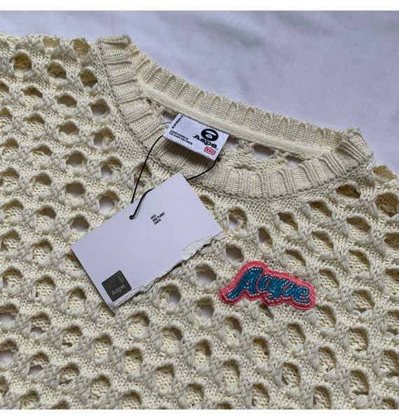 Джемпер • AAPE BY *A BATHING APE® • Кремовый