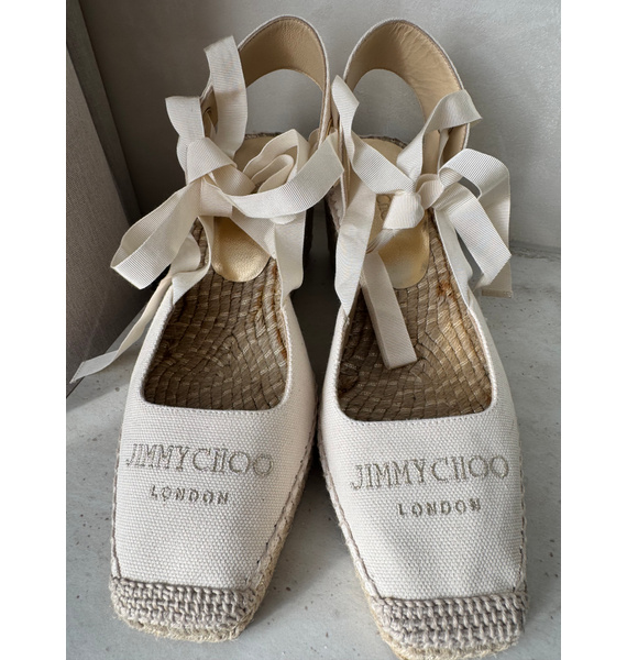 Эспадрильи • Jimmy Choo • Бежевый