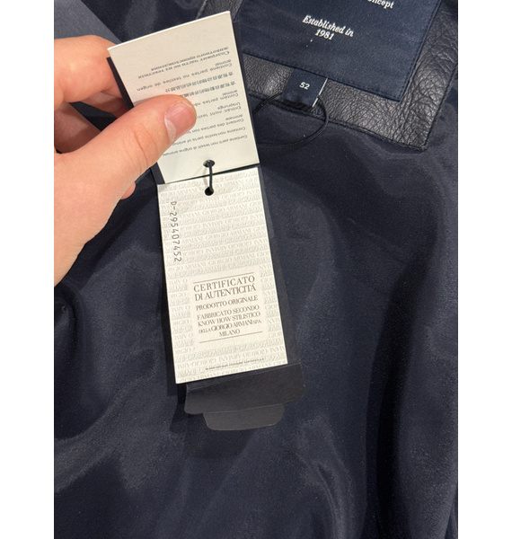 Куртка • Armani Jeans • Темно-синий