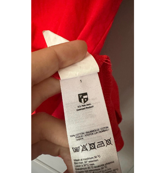 Топ • U.S.Polo Assn. • Красный