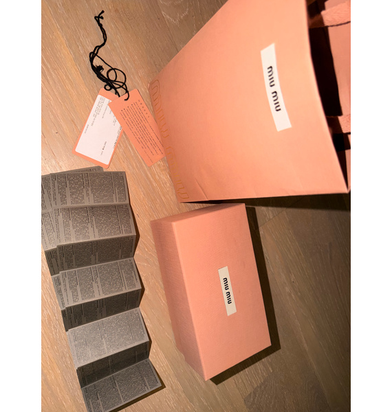 Солнцезащитные очки • Miu Miu Eyewear • Розовый