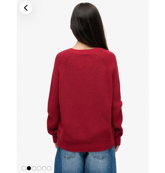Джемпер • Superdry • Бордовый