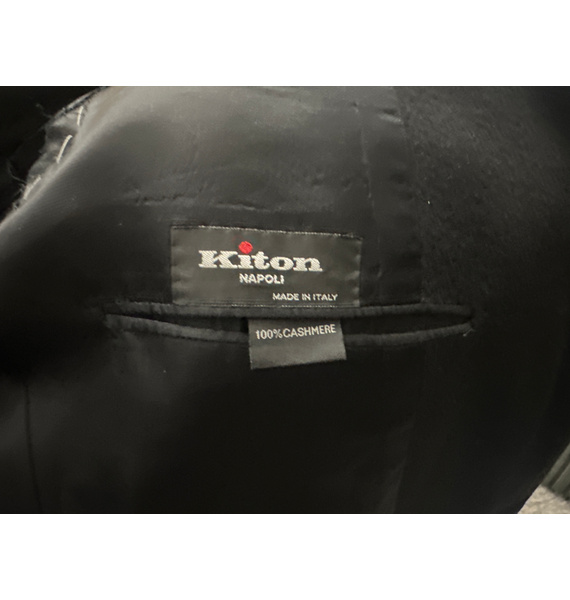 Пальто • Kiton • Черный