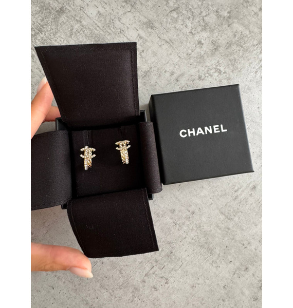 Серьги • Chanel • Золотой