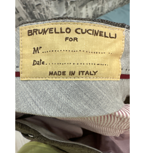 Брюки • Brunello Cucinelli • Коричневый