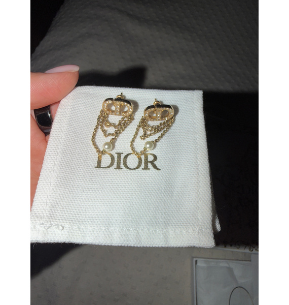 Серьги • Christian Dior • Золотой
