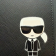 Чехол для паспорта • Karl Lagerfeld • Черный