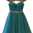 Платье • SHERRI HILL • Бирюзовый