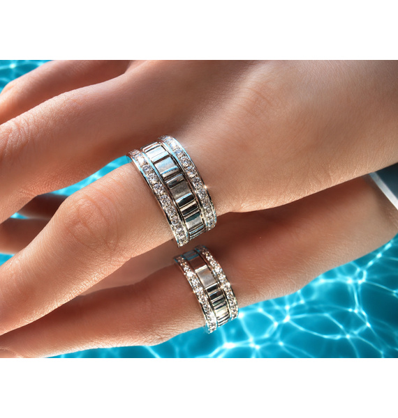 Кольцо • Tiffany & Co. • Белый