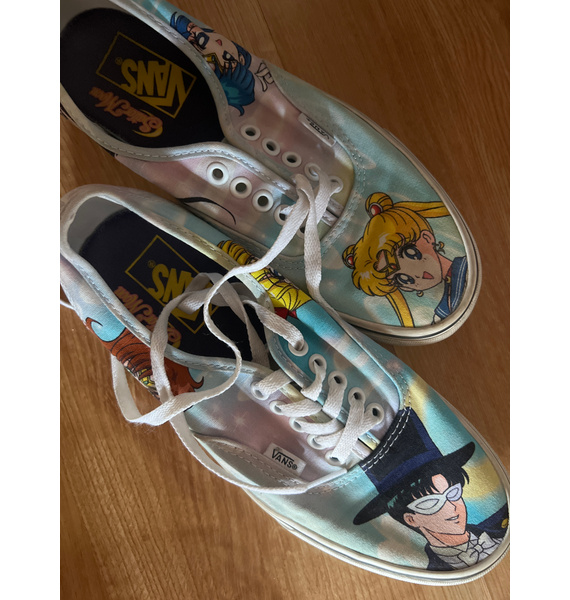 Кроссовки • Vans • Голубой