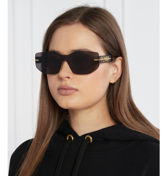 Солнцезащитные очки • Fendi Eyewear • Черный