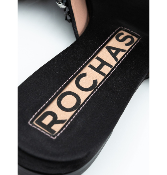 Сандалии • Rochas • Черный