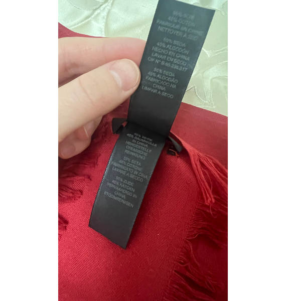 Шарф • Coach • Красный