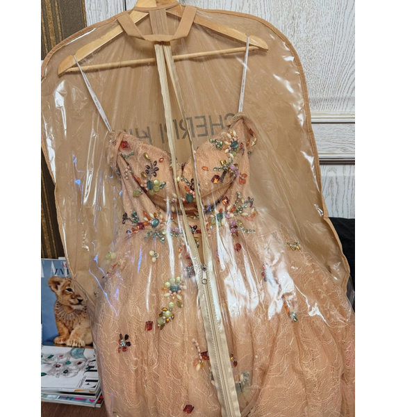 Платье • SHERRI HILL • Песочный