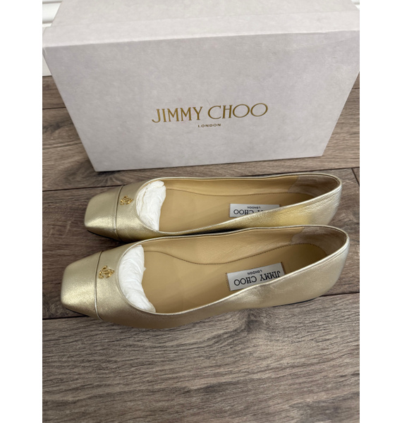 Балетки • Jimmy Choo • Золотой