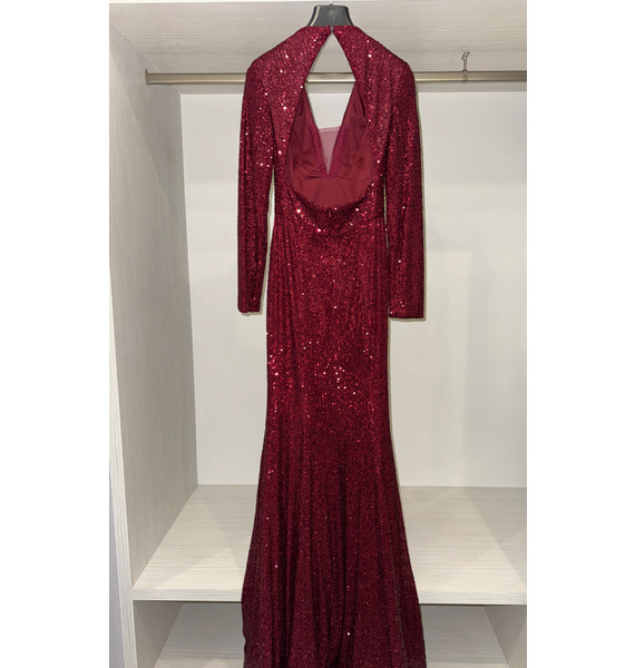 Платье • SHERRI HILL • Бордовый