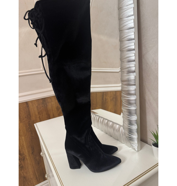 Ботфорты • Stuart Weitzman • Черный