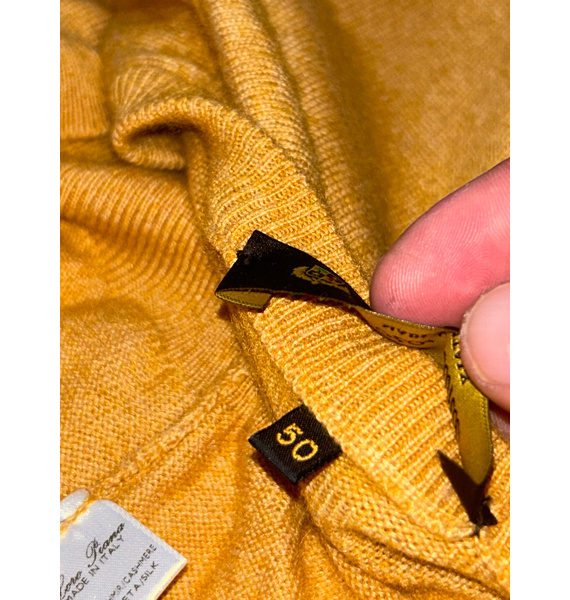 Джемпер • Loro Piana • Желтый