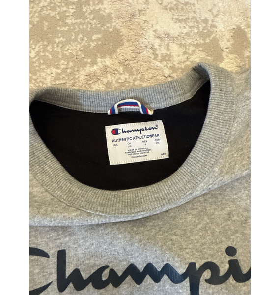 Свитшот • Champion • Серый