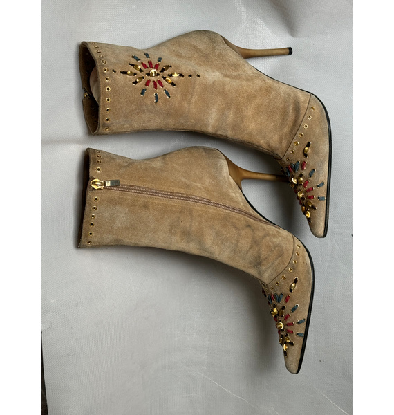 Ботильоны • Casadei • Бежевый
