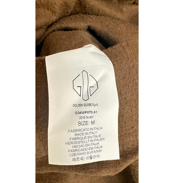 Пальто • Golden Goose • Коричневый