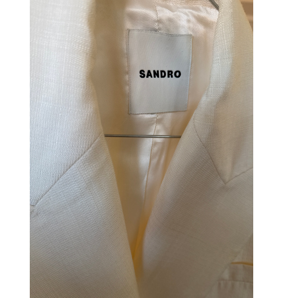 Пиджак • SANDRO • Белый