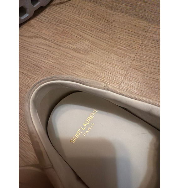 Кеды • Saint Laurent • Бежевый
