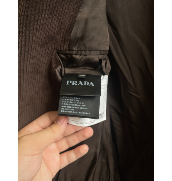 Пиджак • Prada • Коричневый