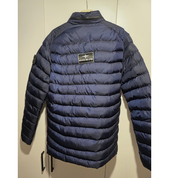 Пуховик • Stone Island • Темно-синий