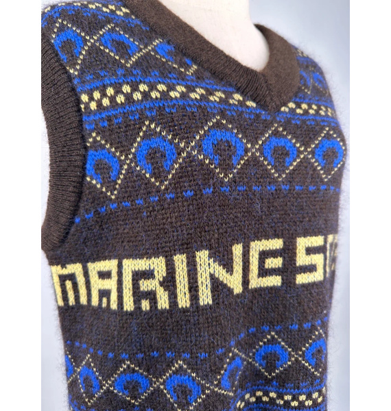 Жилет • Marine Serre • Коричневый