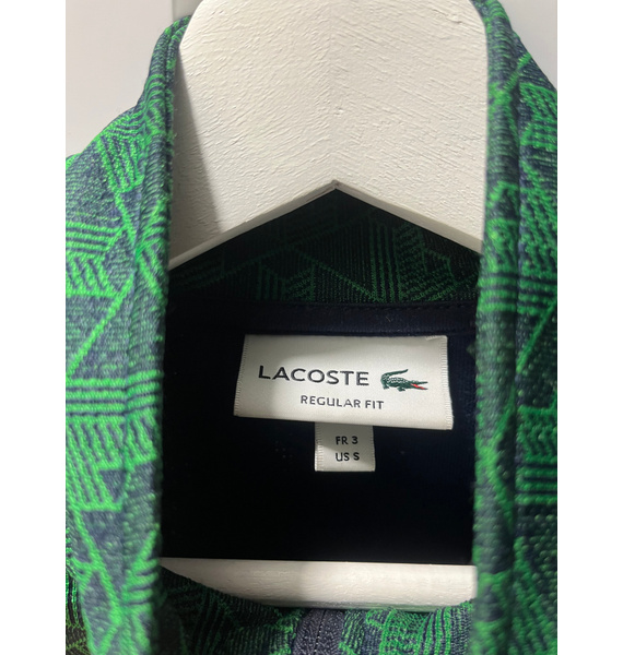 Толстовка • Lacoste • Зеленый