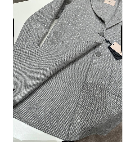 Пальто • TWINSET • Серый