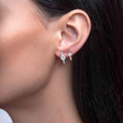 Серьги • Yoko London • Белый