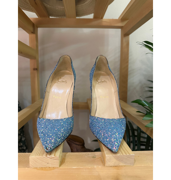 Туфли • Christian Louboutin • Серебряный