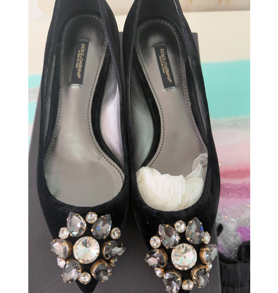 Балетки • Dolce & Gabbana • Черный