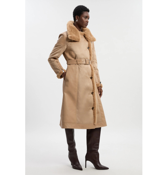 Куртка • Karen Millen • Бежевый