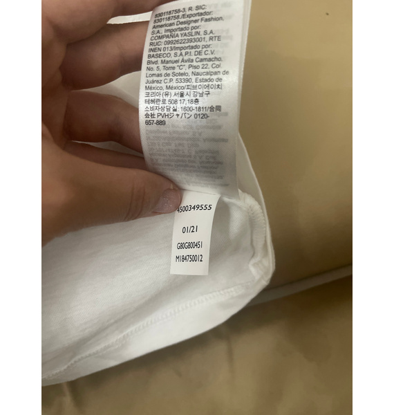 Футболка • Calvin Klein • Белый