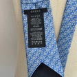 Галстук • Gucci • Голубой