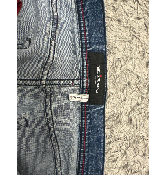Джинсы • Kiton • Голубой