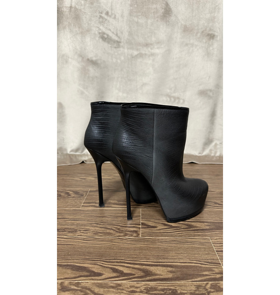Ботильоны • Saint Laurent • Серый