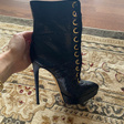 Ботильоны • Casadei • Черный